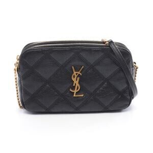 Saint Laurent Paris BECKY shoulder bag black leather